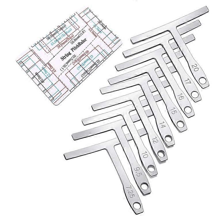 T -Type Guitar Ruler+String High Ruler Guitar Tools T -Type Guitar Ruler+String High Ruler