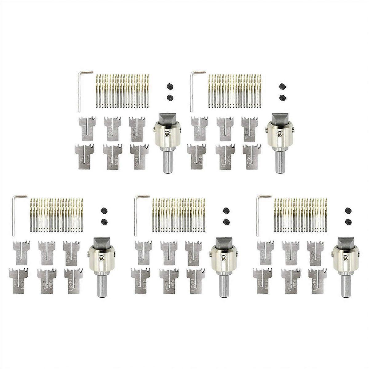 30 PCS Ring Drill Bit Set, 16-21mm Blades Ring Maker Bead Drill Bit