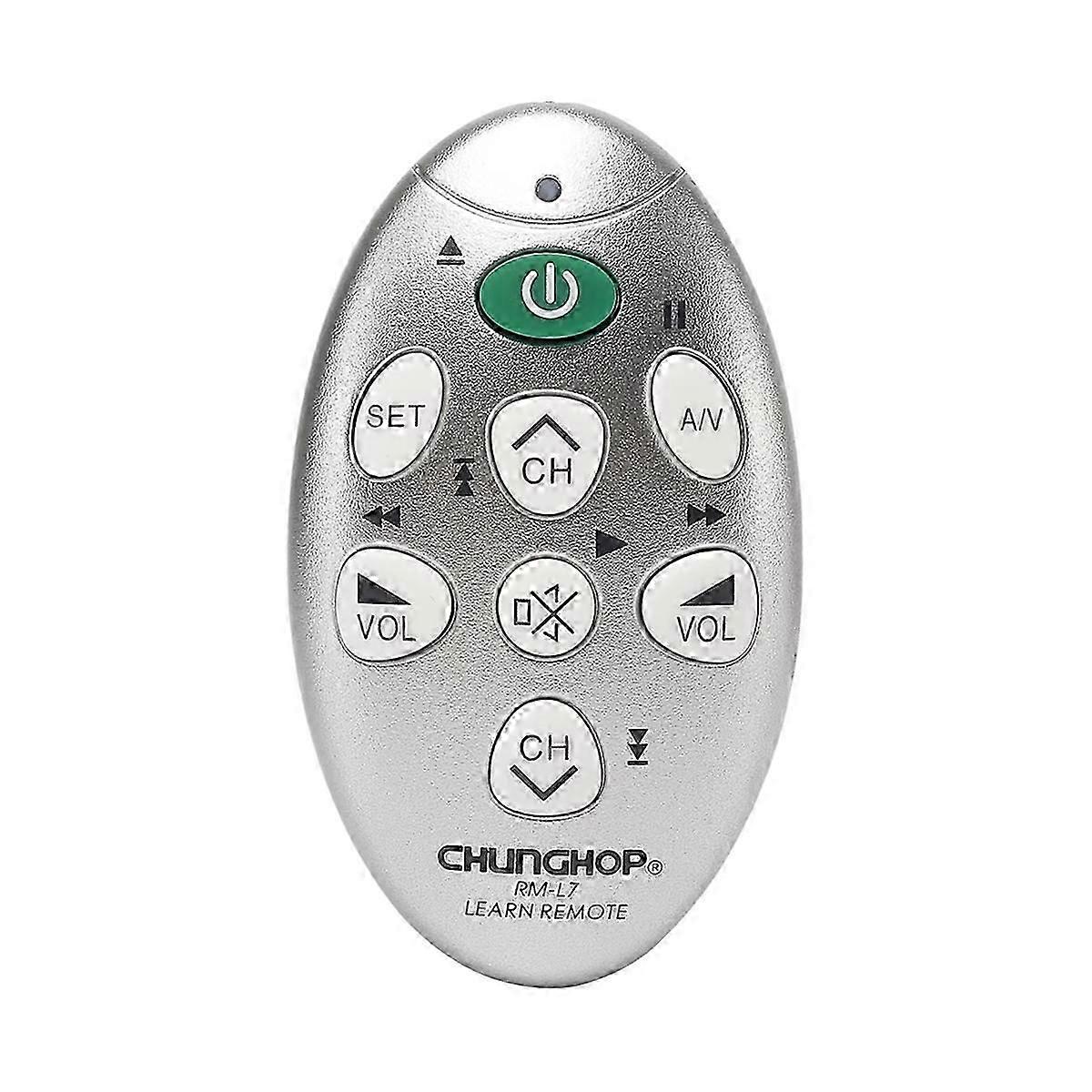 RM-L7 Mini Universal Infrared Learning Remote Control Use for TV/SAT/DVD/CBL/DVB-T Copy Function Re