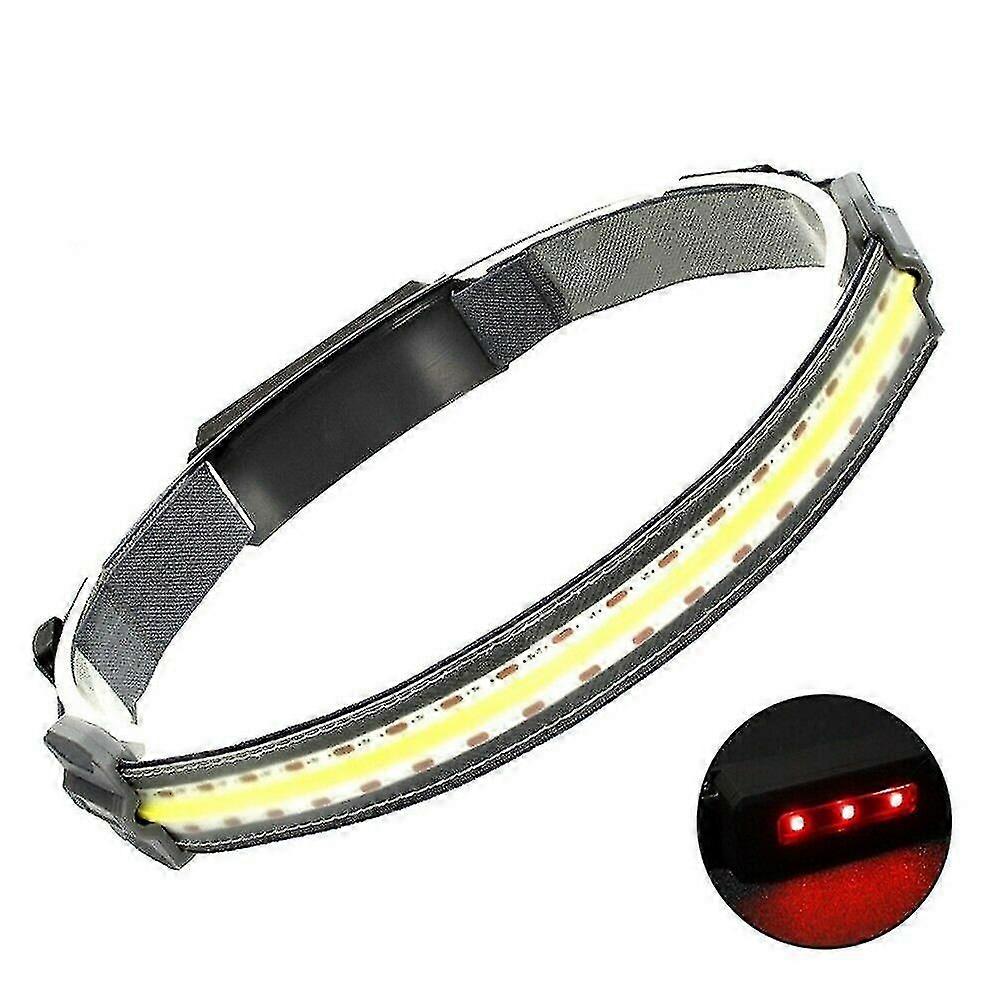 Led Headlight Usb Rechargeable Headlamp Waterproof Headband Flashlight