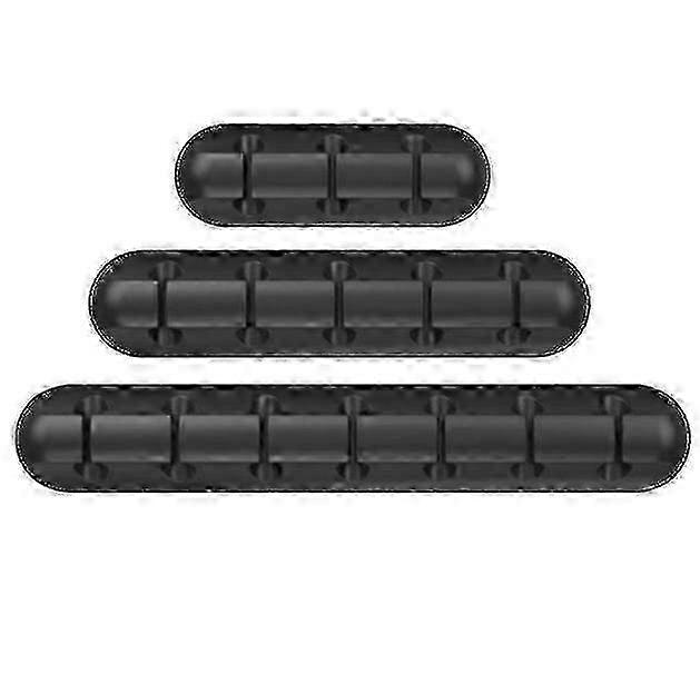3pcs/set Usb Cable Holder Cable Clips Desktop Data Cable Organizer Cable Management Usb Cable Holder Clips