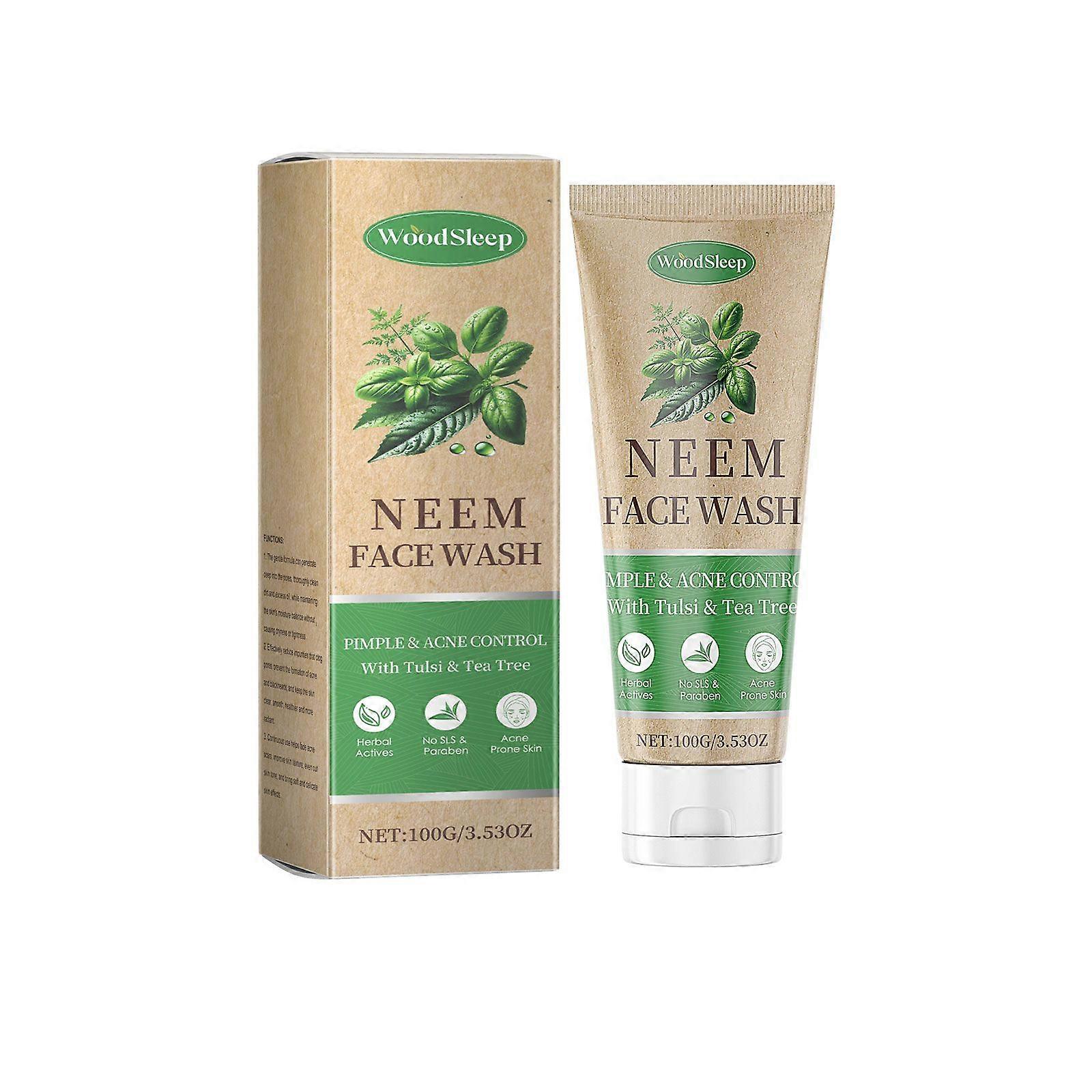 Woodsleep Mild Moisturizing Cleansing Milk Mild Hydrating Facial Cleanser Dense Foam Clean Moisturizing Not Tight