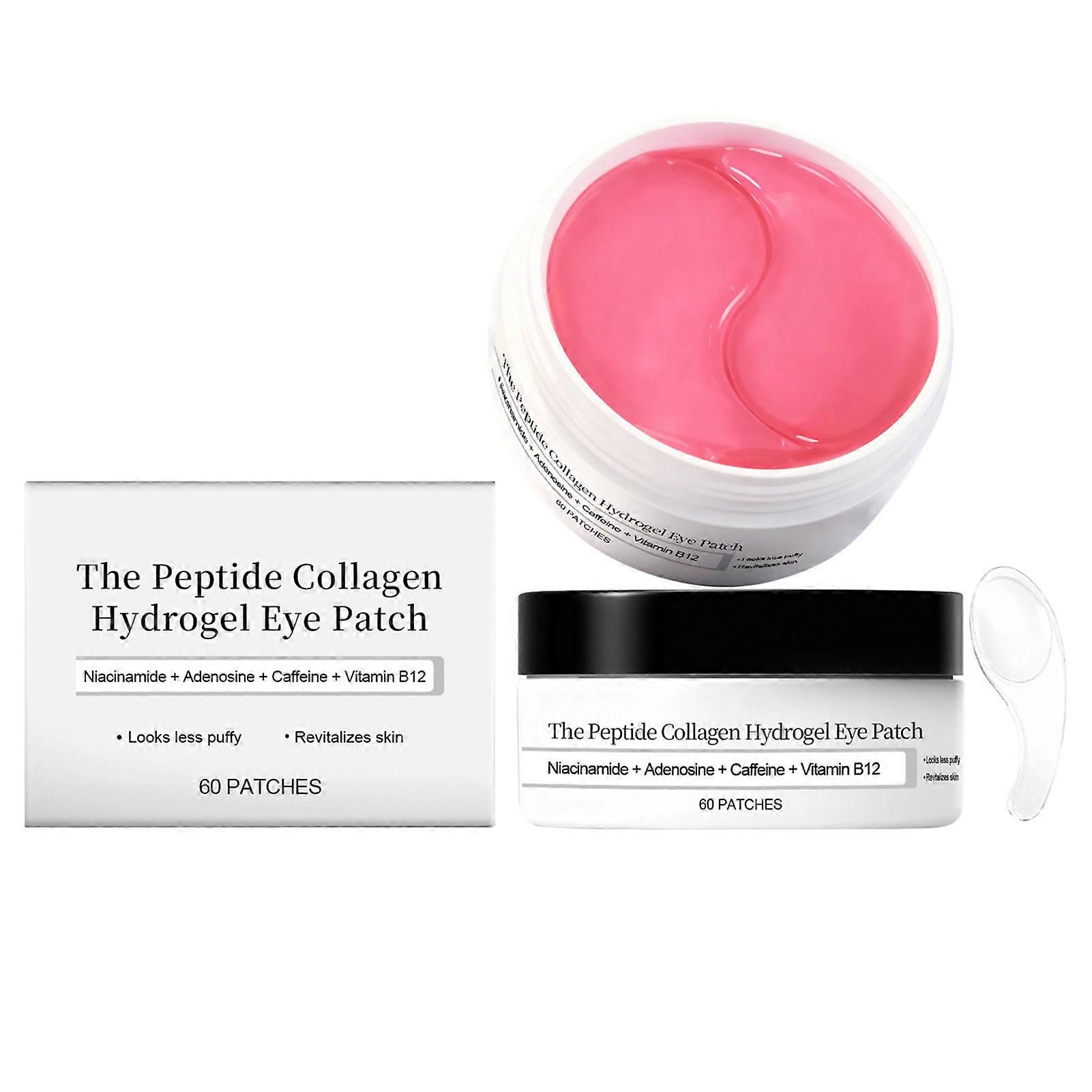 Firming Peptide Collagen Eye Pads - Hydrogel Under Eye Patches to Reduce Dark Circles & Puffiness