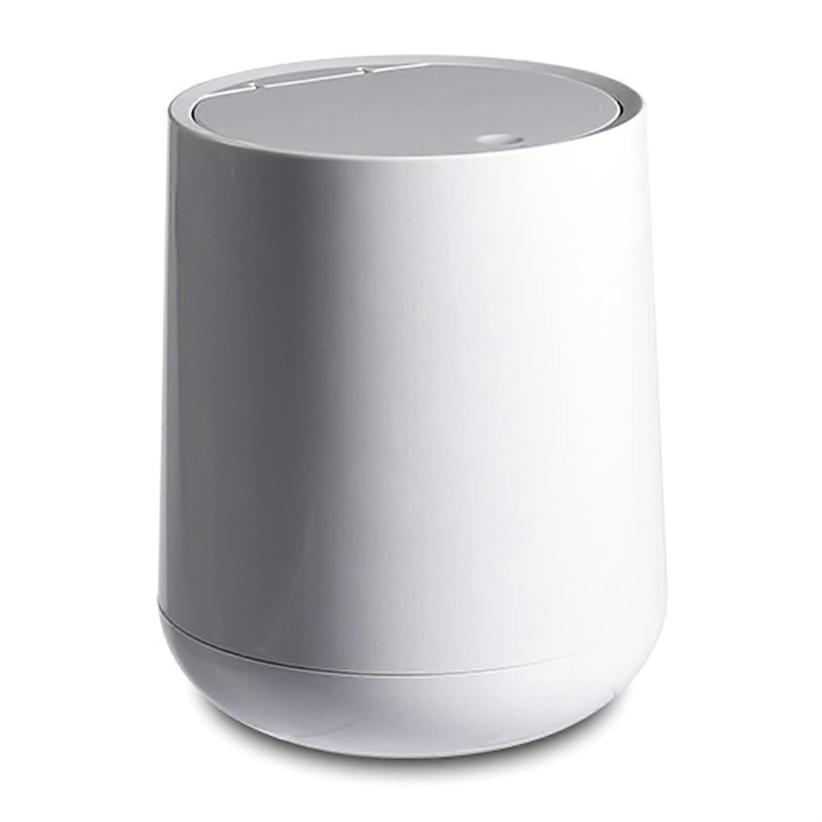 Trash Can Desktop Mini Trumpet Trash Can With Lid For Household Classification