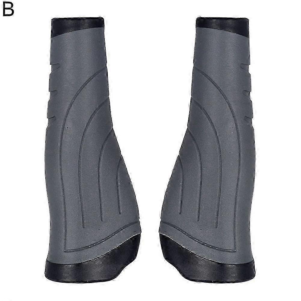 1 Pair Non-slip Bicycle Hand Rest Bar End Lock Swivel Handle Grip Bike Accessory