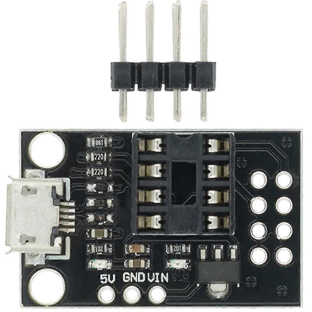 jixopn ATTINY85 Digispark Kickstarter Development Board DC 5V Micro USB Development Board Miniature Development Board for Arduino IIC I2C USB