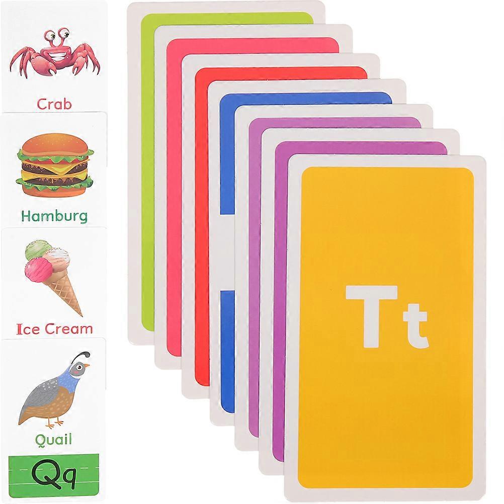 Early Education Flash Cards for Sensory Development with 58 Sheets Playthings
