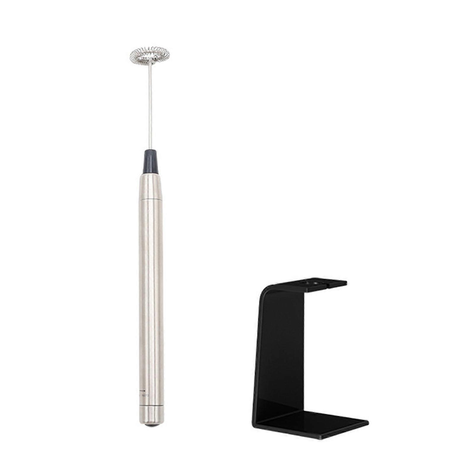 Portable Electric Milk Mixer Metal Blender Multi-Purpose Design  With Stand For Coffee Travel Electric Foam Maker Multicolor