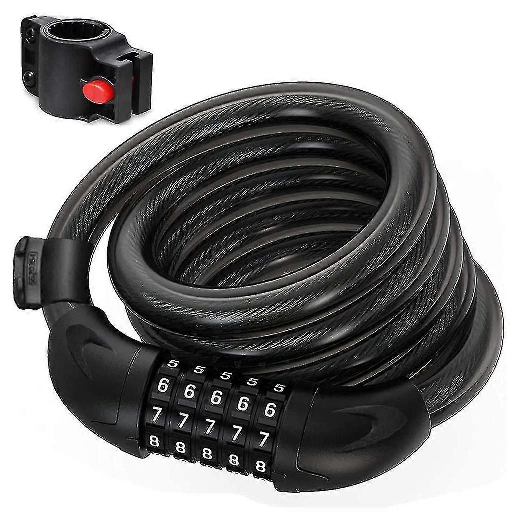 Cable Lock Bike With 5 Digits