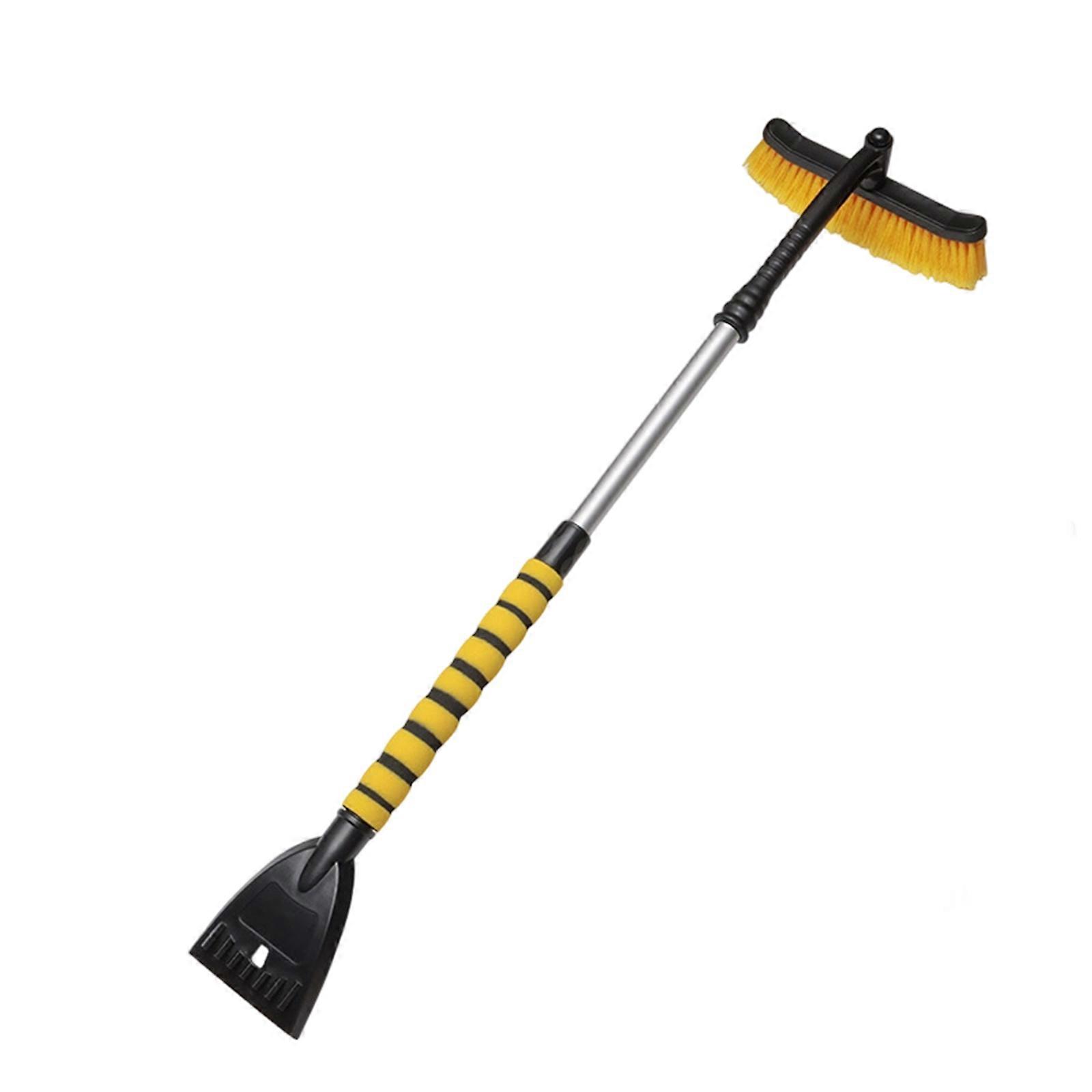 Heavy Duty Snow Scraper with High Density EVA Blade & Ergonomic ABS Handle Winter Ice Removal Tool for Car Windshield  B