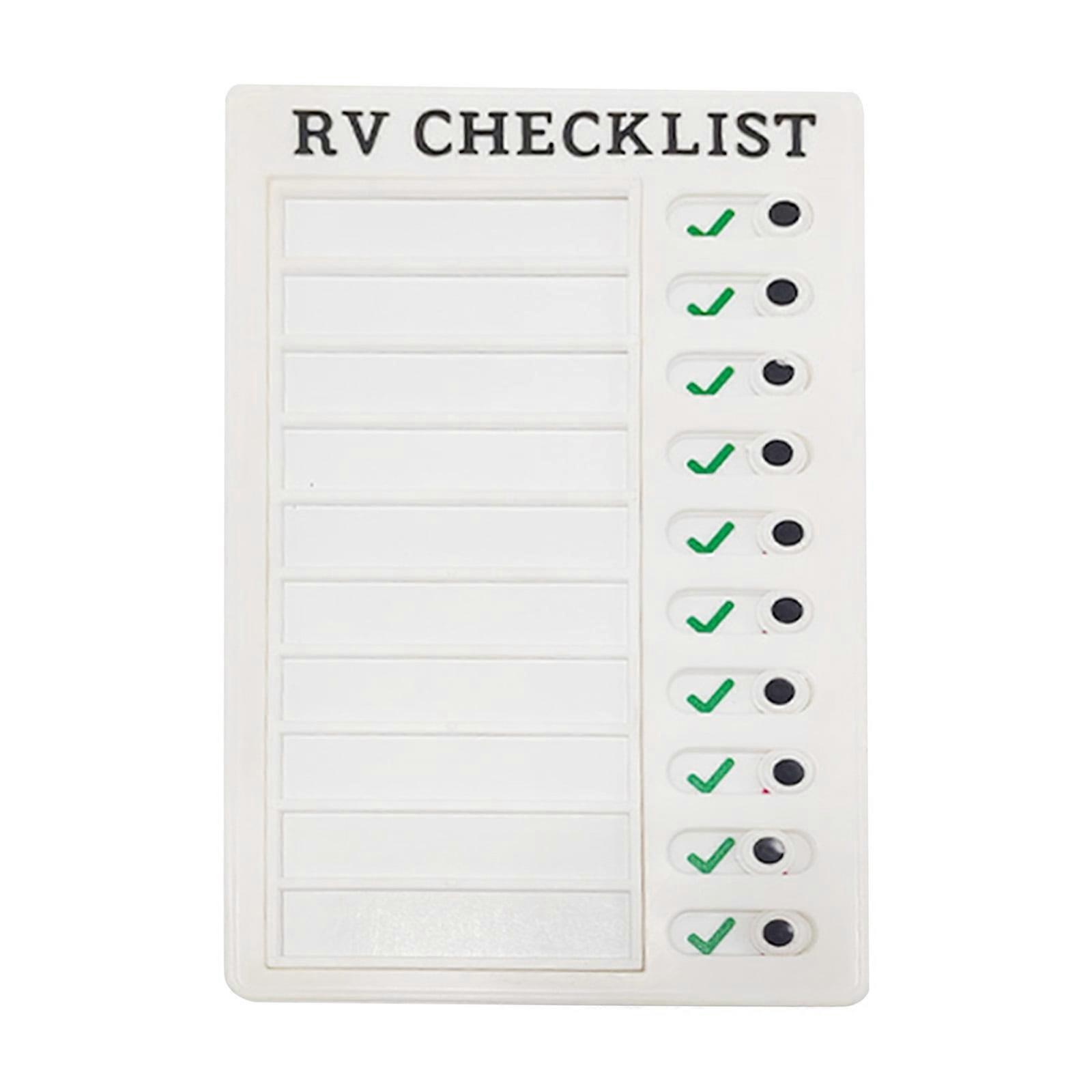 CreativeArrowy Daily Task Planning Pad Memo Plastic Board Tools Checklist Removable White Detachable And Reusable Repeatable List Maker