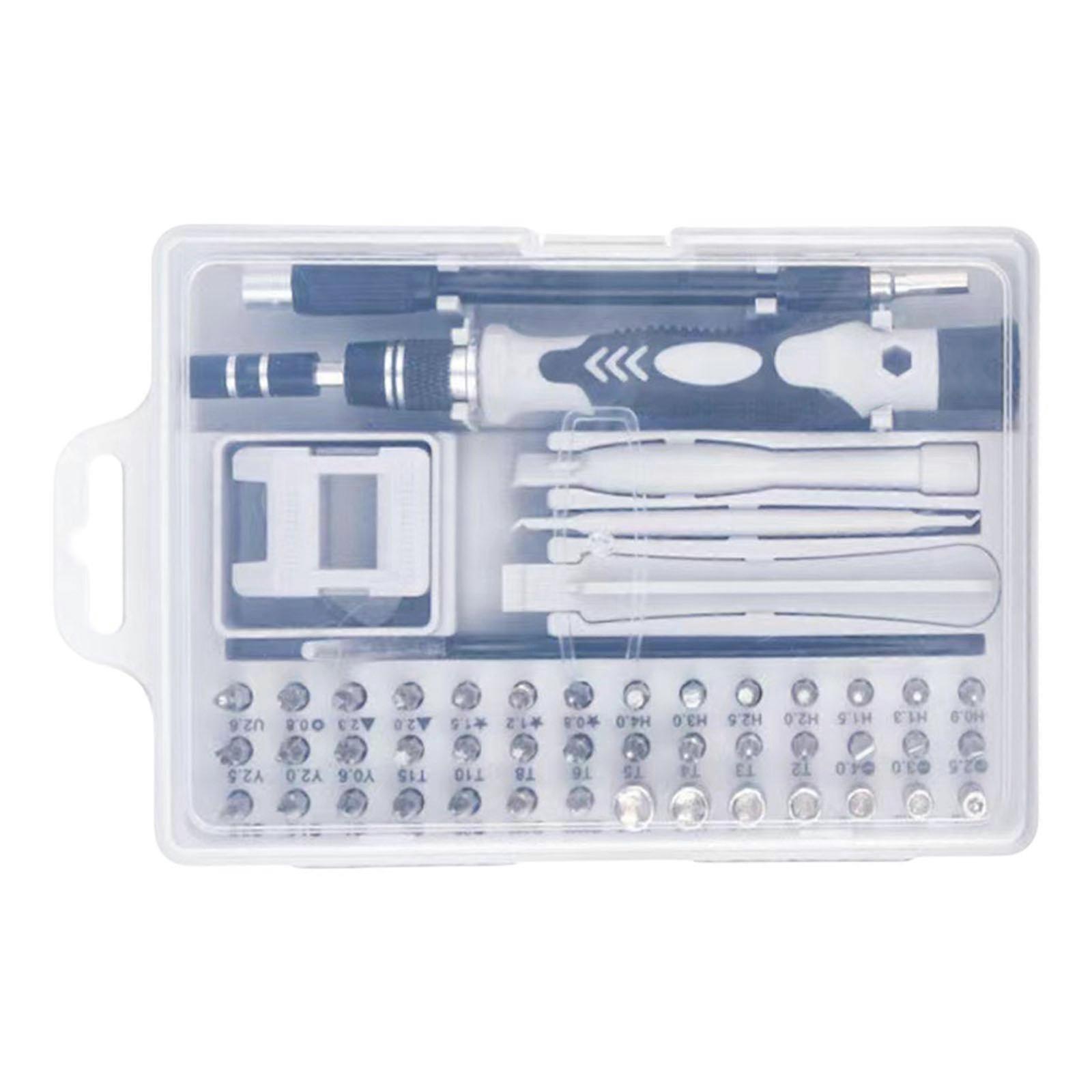 Heavy Duty Professional Multipurpose Screwdriver Kit For DIYer Projects Secure Electronic Maintenance with Storage Case Multicolor