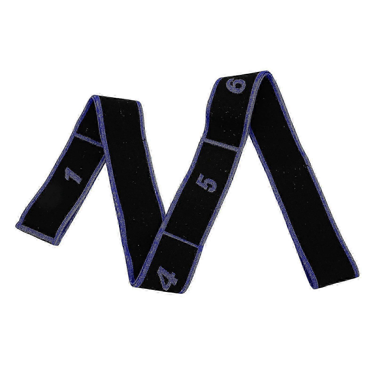 Stretch Bands Exercise Function Elastic Flexible Polyester Cotton Material DIY Combination Use Stretching Tool for KidBlue