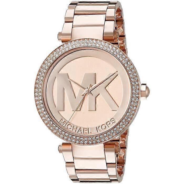 Relógio - MICHAEL KORS - KBY06 - Aço inoxidável - Resistência à água 10 ATM - Mostrador em ouro rosa