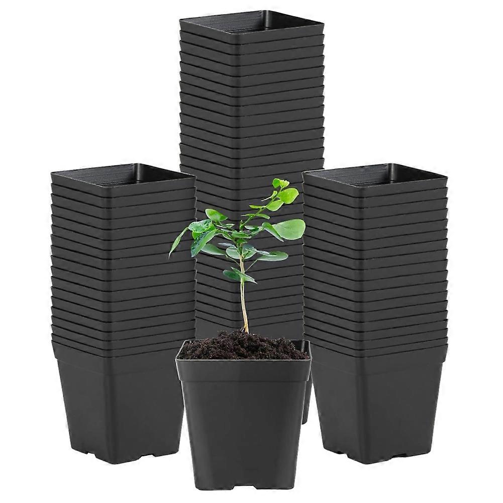Square Seedling Pots Flexible Plastic Seedling Pots