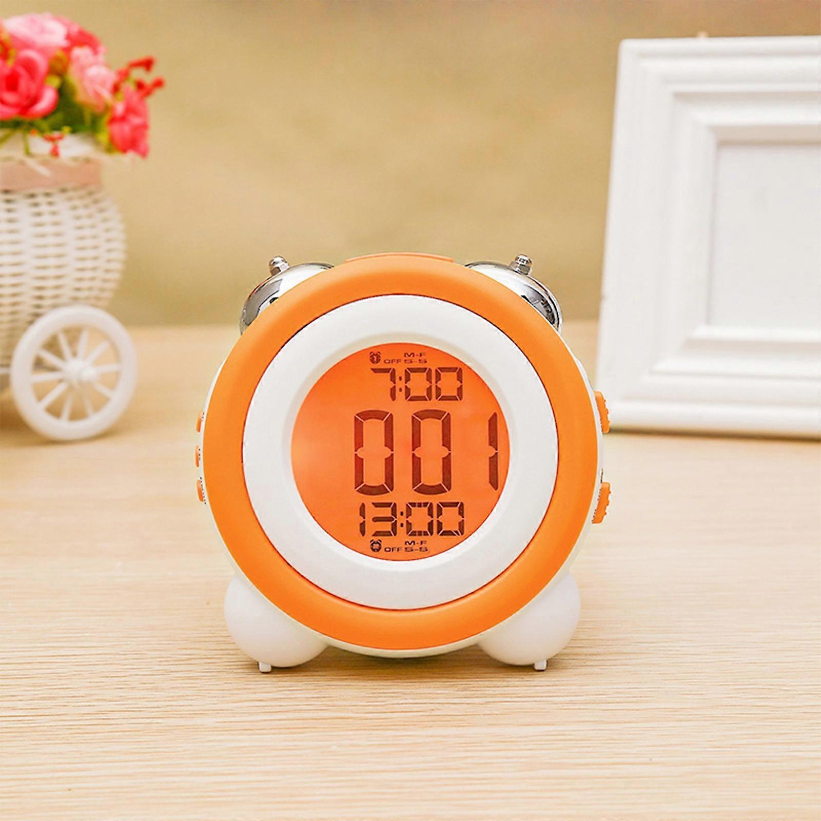Clearance！Smart Appliances LCD Display Electronic Clock, Bedroom, Living Room, Digital Clock, Large Bell, Alarm Clock, Student Clockys