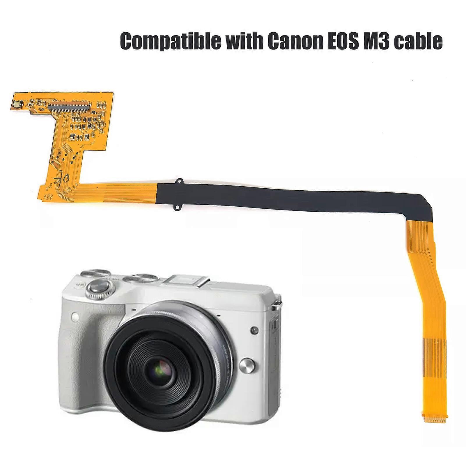 Rust-proof LCD Screen Flex Cable Replacement for Canon EOS M3, Compatible with Canon-EOS M3 Style A