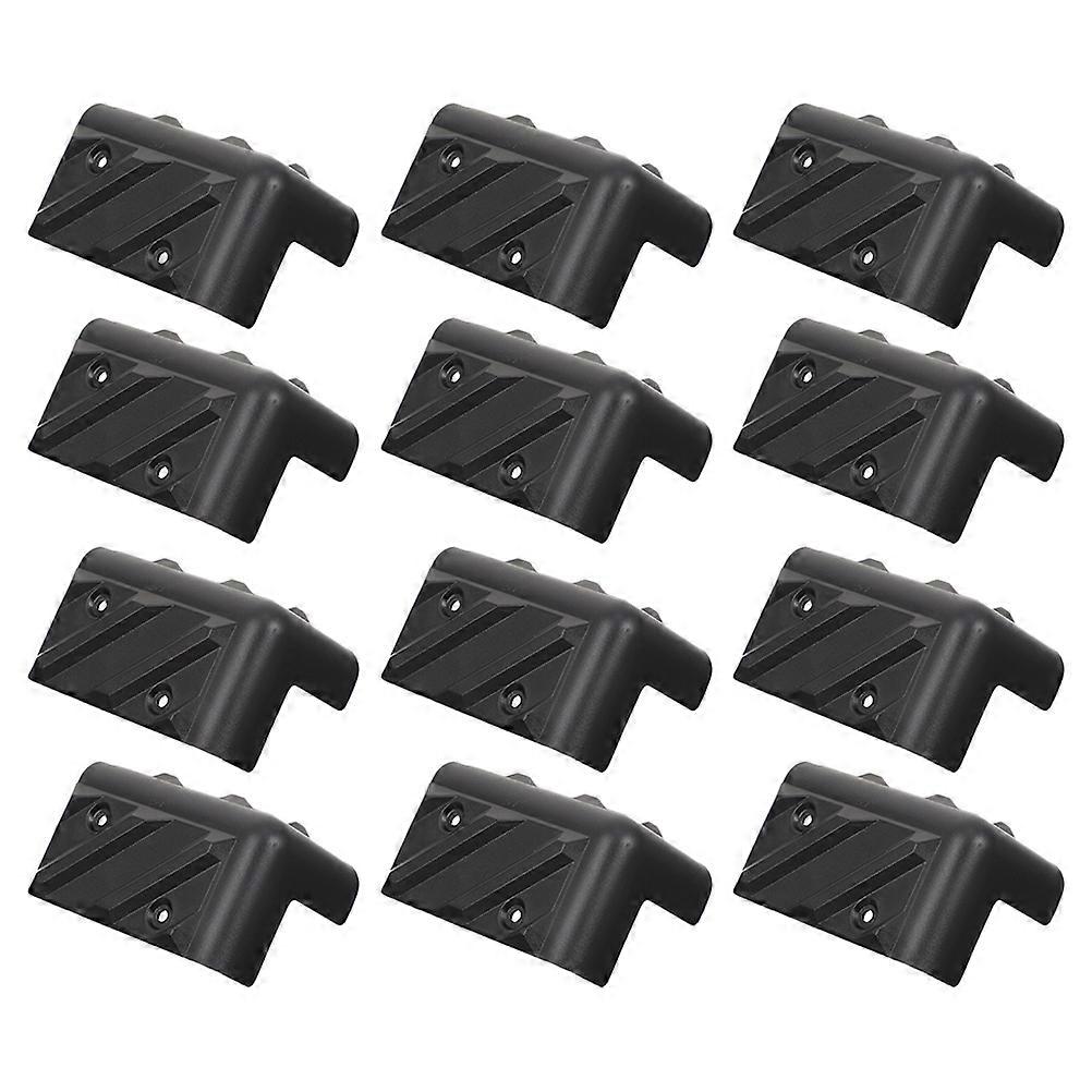 Corner Protector ABS Black Speaker Angle Guard for 12Pcs Pack