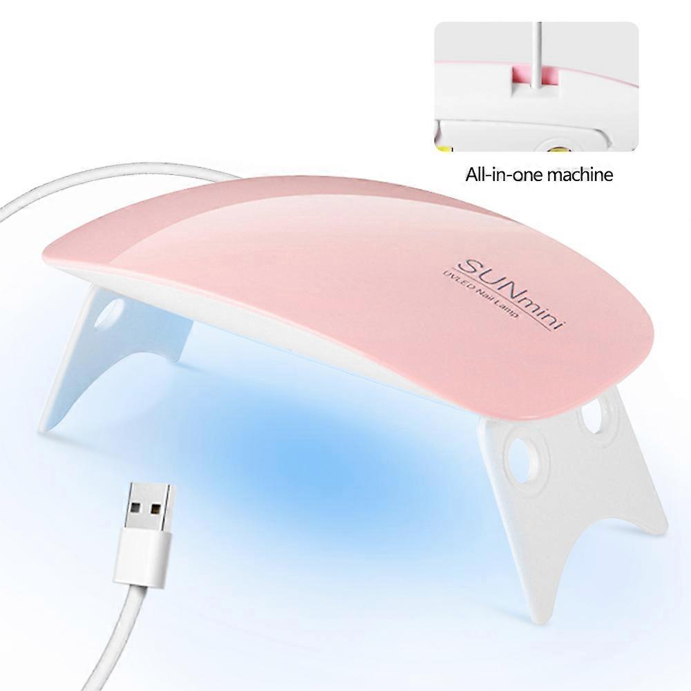 LINMANDA Mini LED Light Fast Curing Flash Cure Lamp USB Interface Folding Design Personal Manicure Home Travel Use UV Light