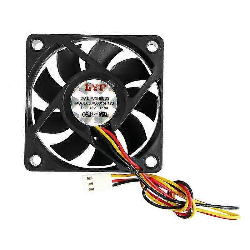 Cooling Capacity for Fan High Speed Silent Automatic Temperature Control 60mm