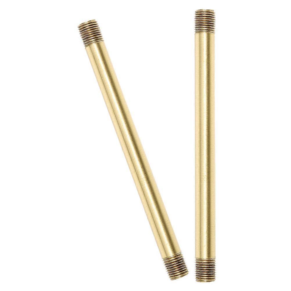 Lamp Hardware Kit Copper Threaded Tube for External Thread 2Pcs Item