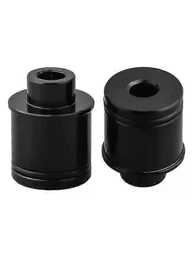 Mountain Bike Axis Before And After The Flower Drum 12/15mm To 9mm Thru Axle Quick Release/QR Hub Conversion Adapter Parts