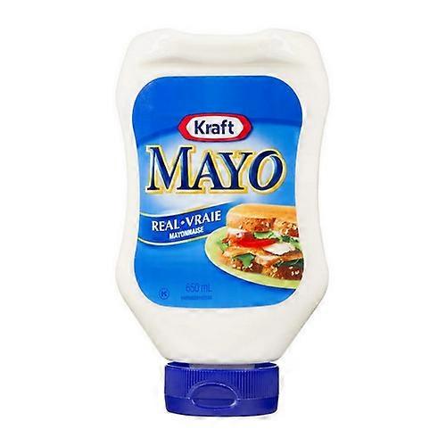 Kraft Mayonnaise Squeeze, 650 Ml (Case Of 12)