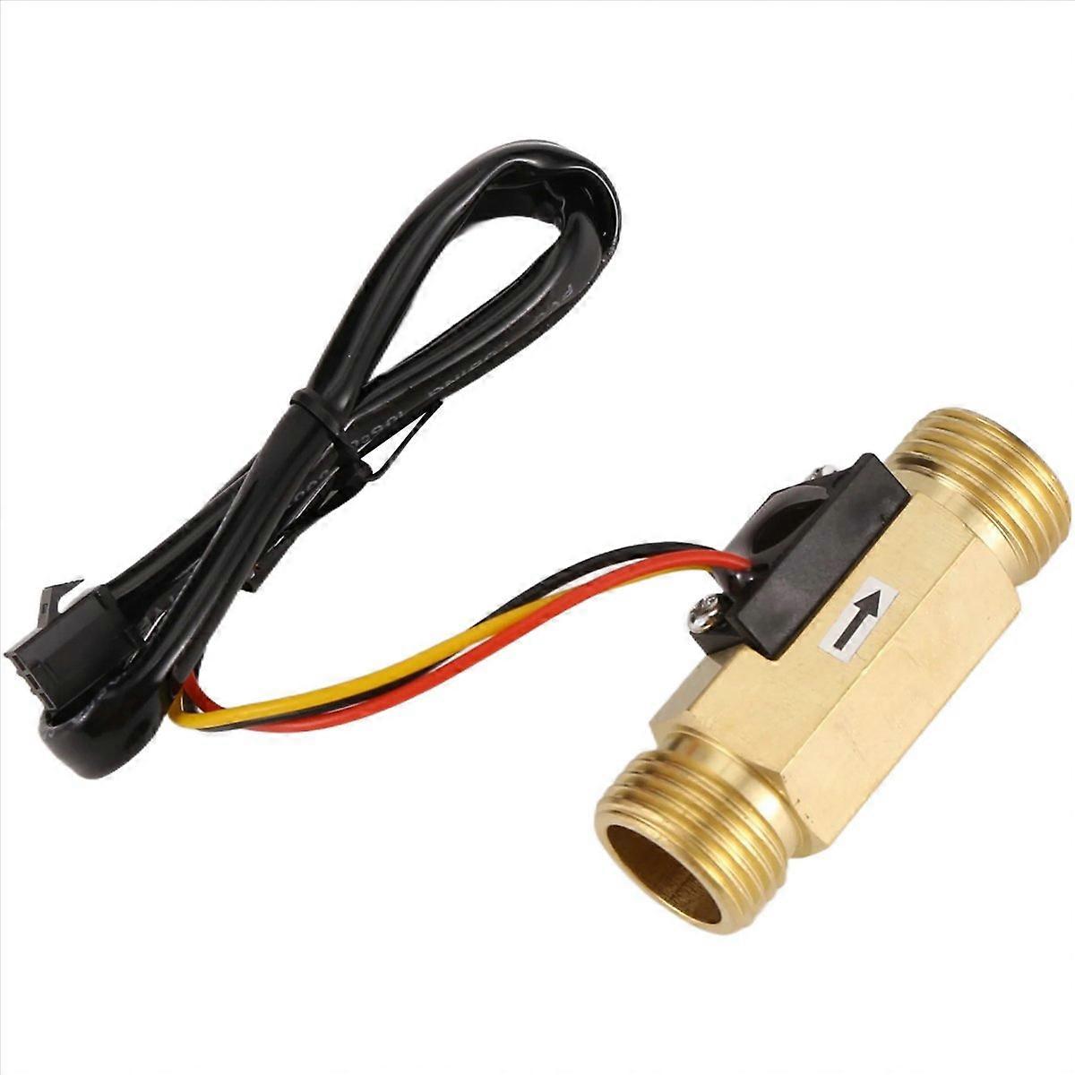 1/2PT ροόμετρο μετρητή ελέγχου διακόπτη αισθητήρα ροής νερού 1.5-30L/min