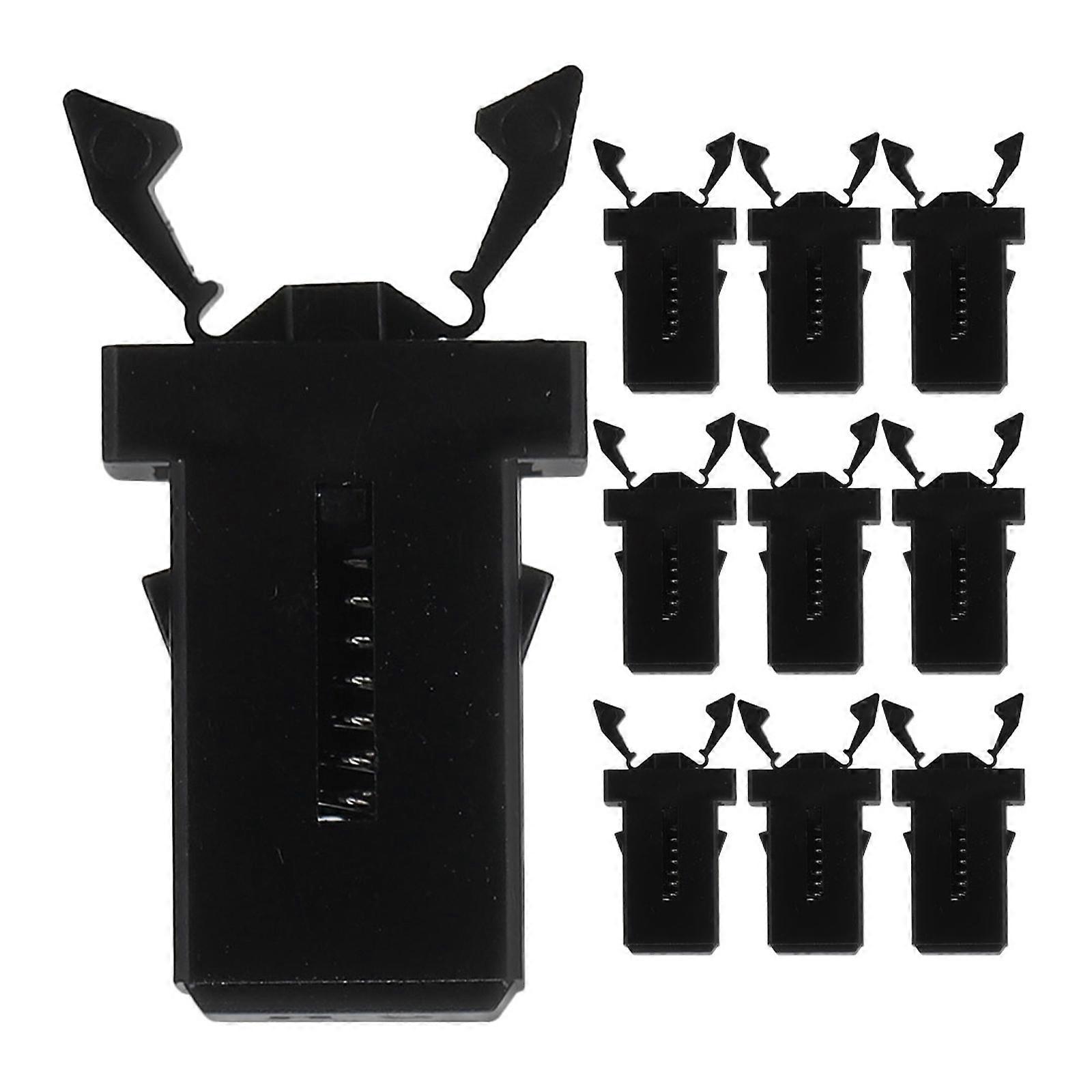 10pcs القمامة يمكن قفل القمامة يمكن استبدال مشبك سلة المهملات يمكن دفع نوع قفل