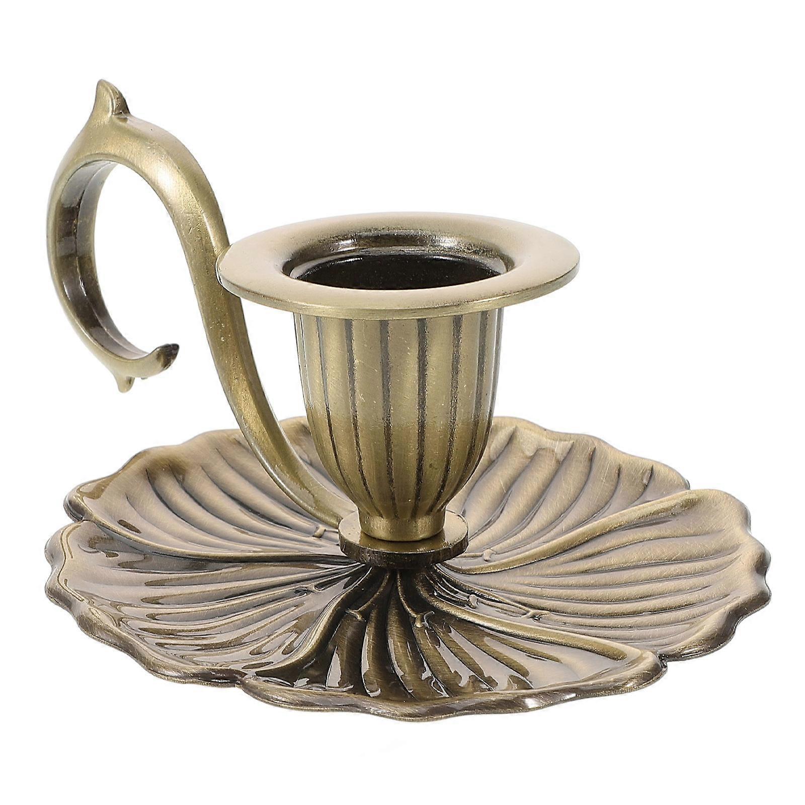 Metal Candlestick Holder Candle Holder for Table Decorative 2Pcs