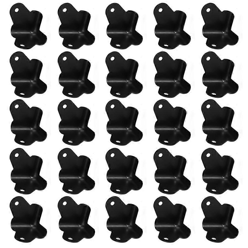 Iron Speaker Corner Protector for Protection Black 40Pcs Corner Guards