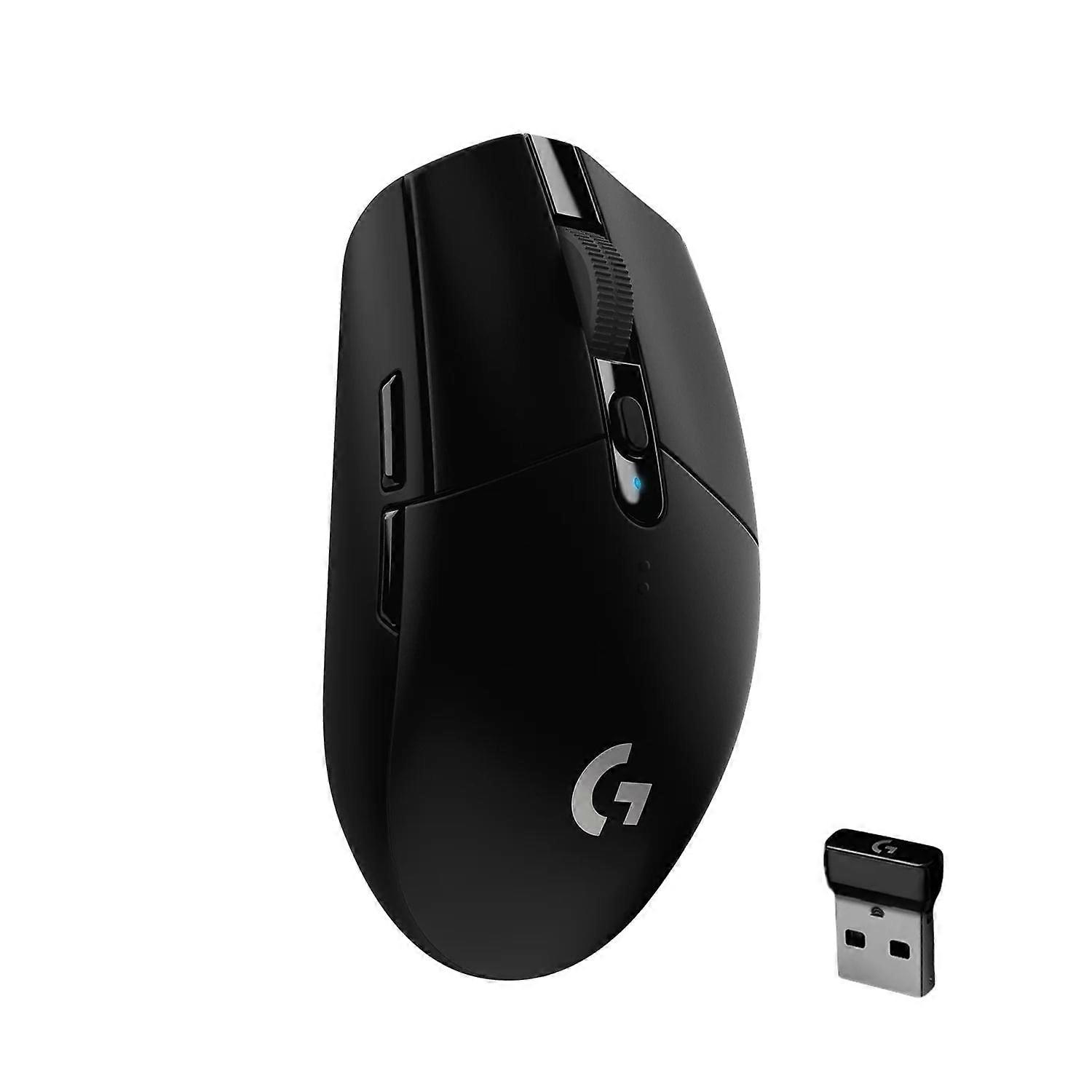 Wireless Gaming Mouse, 12000 DPI, Lightweight, 6 One Programmable Buttons, Black