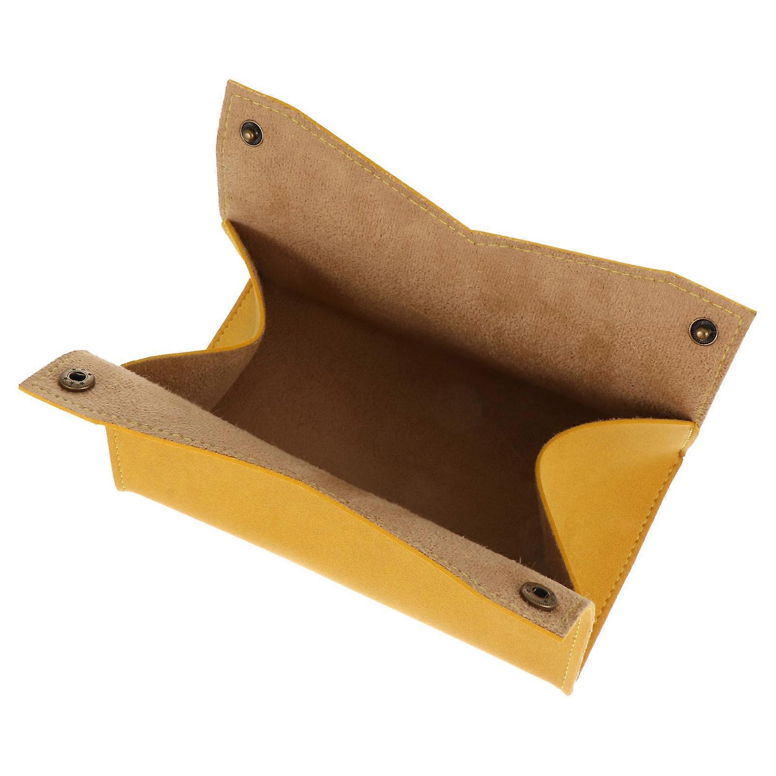Tissue Storage Box for Storage 2Pcs PU Multifunctional Napkin Case