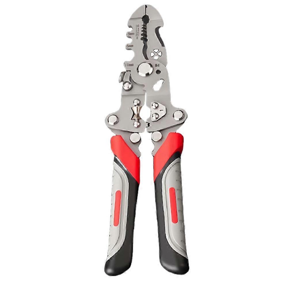 Multi Functional Foldable Electrician Tool Wire Cutting Pliers,Wiring and Pulling Plier,Wire Splitting Pressing Plier