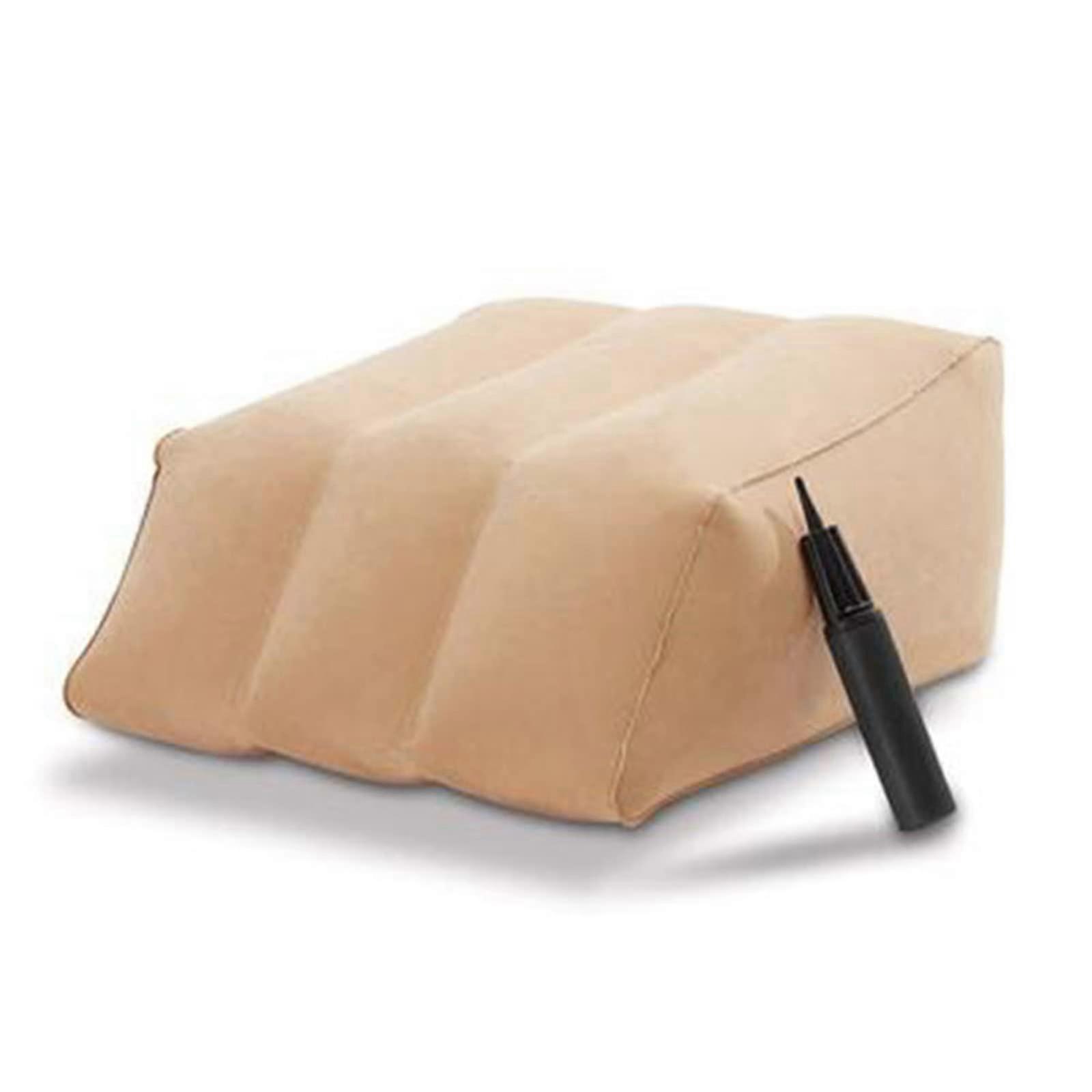 Leg Elevation Pillow, Inflatable Wedge for Swelling Relief, Circulation, Post Surgery Recovery