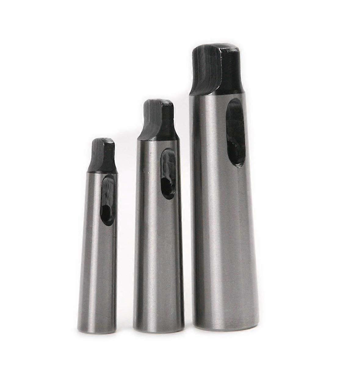 Morse Taper Sleeve Adapter Set MT1 to MT2 MT2 to MT3 MT3 to MT4 for Lathe Milling Precision Alignment