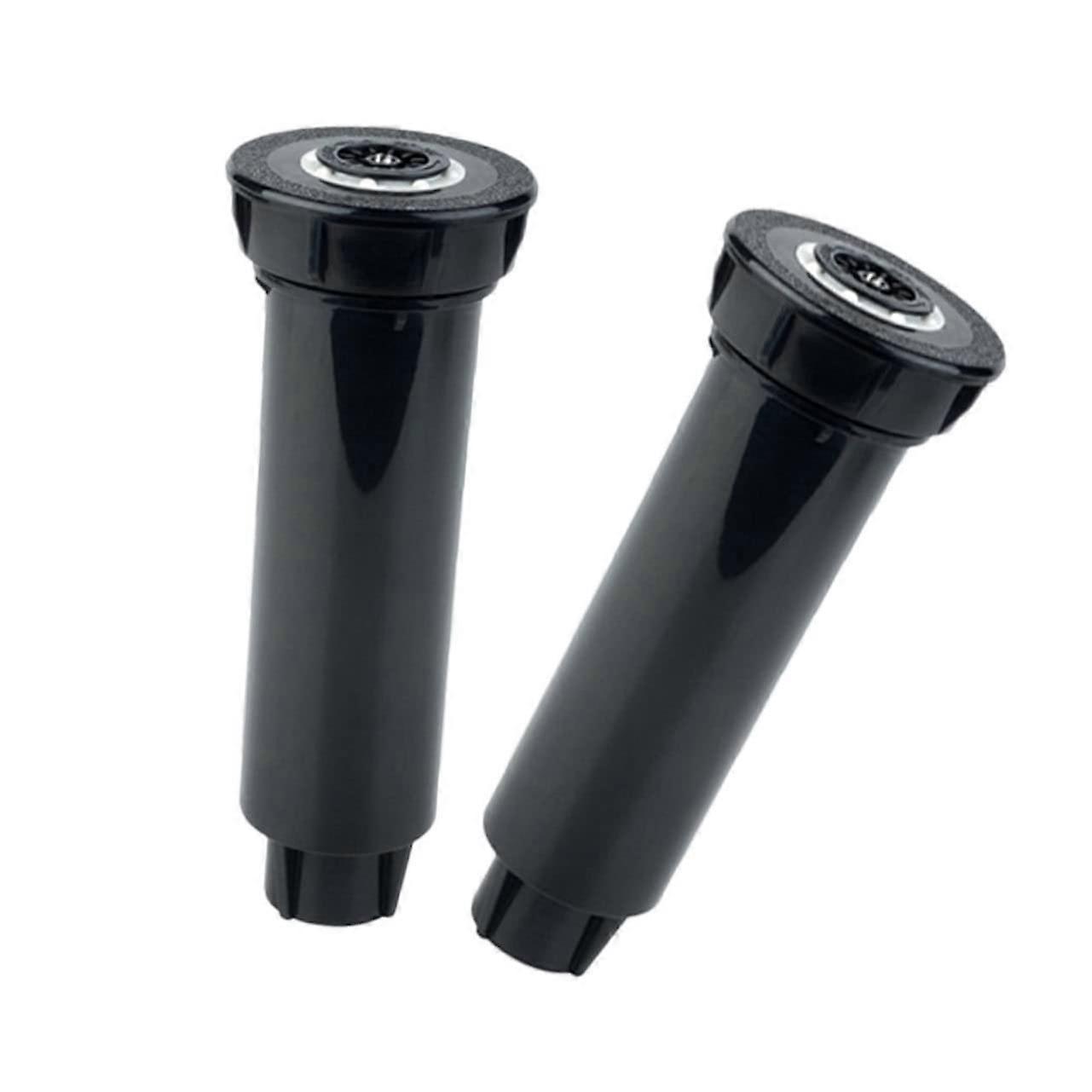 2pcs Automatic Retractable Garden Sprinkler System with Twin Nozzles for Uniform Lawn Watering