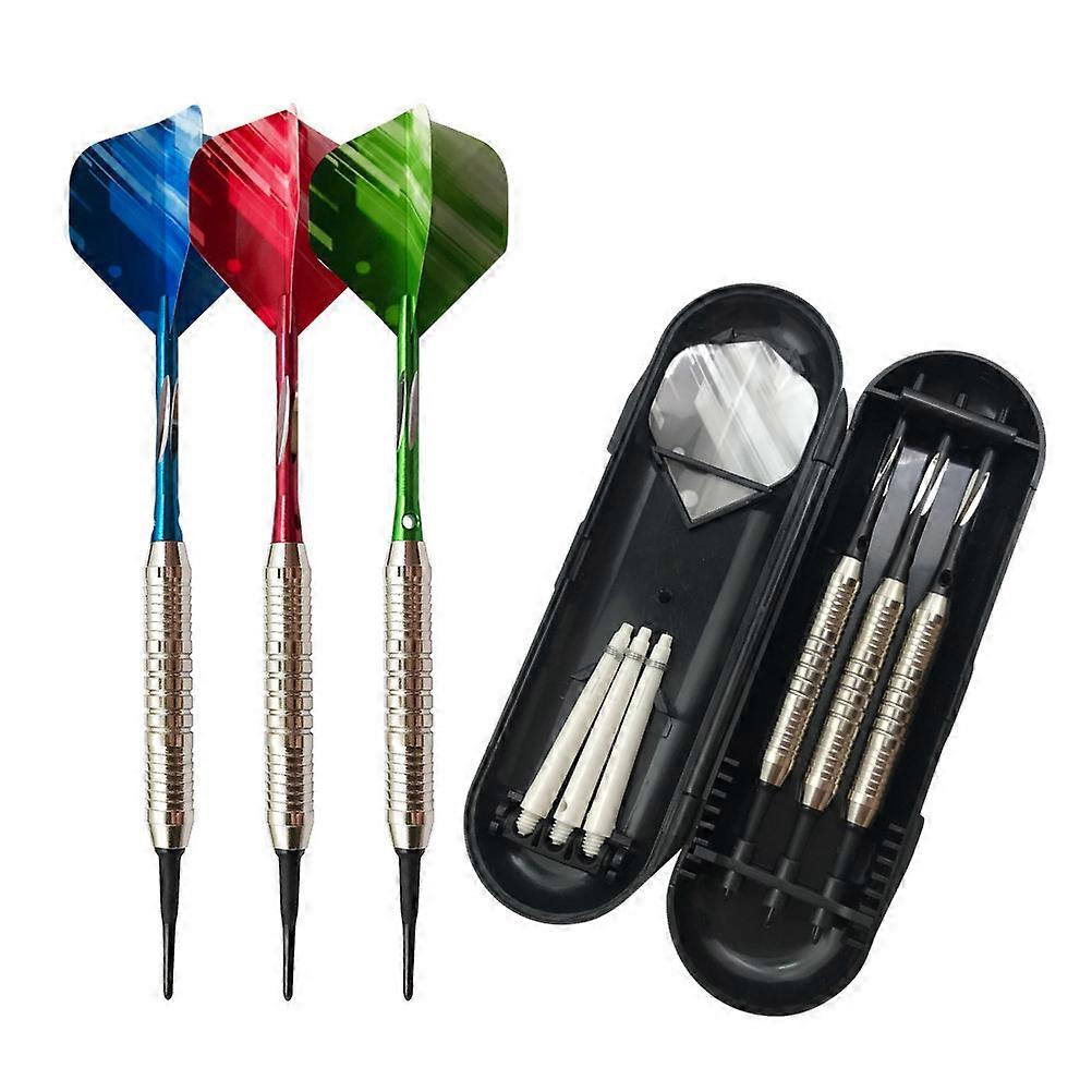 Electronic Pin Type Darts Professional Hard Darts for Playing 1Set Red