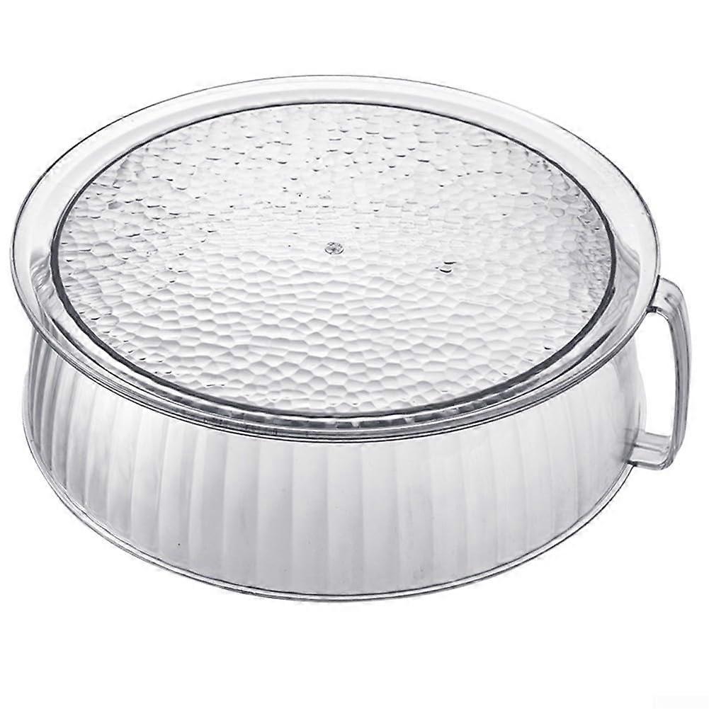 Foldable FiveLayer Food Storage Cover with Clear Dustproof Protection for Kitchen and Dining