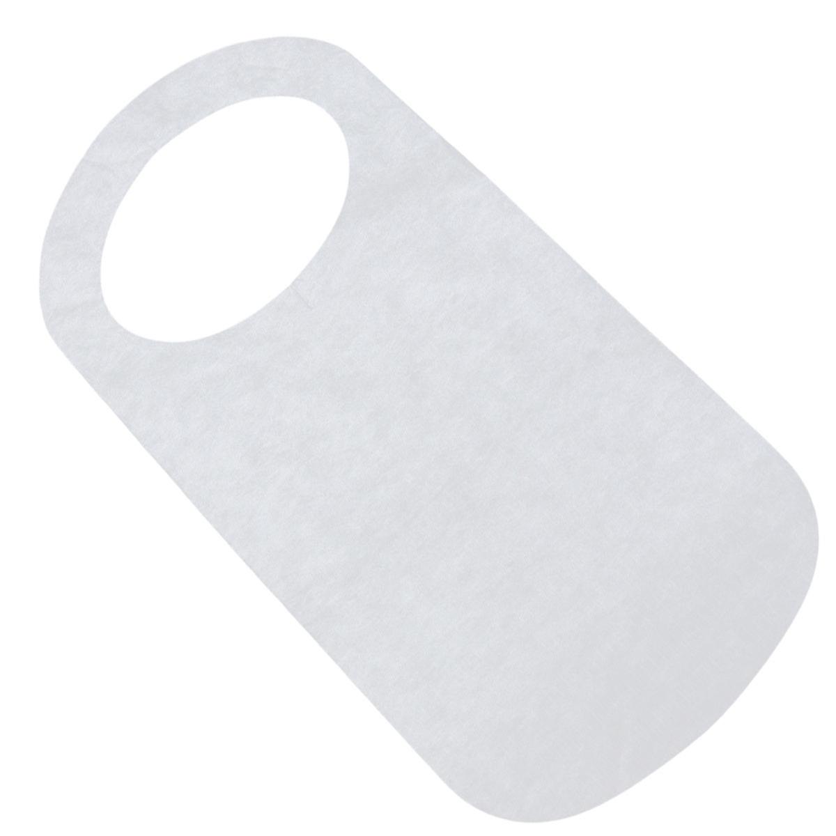 Disposable Non-Woven Aprons Cooking Apron for Kitchen 100Pcs White