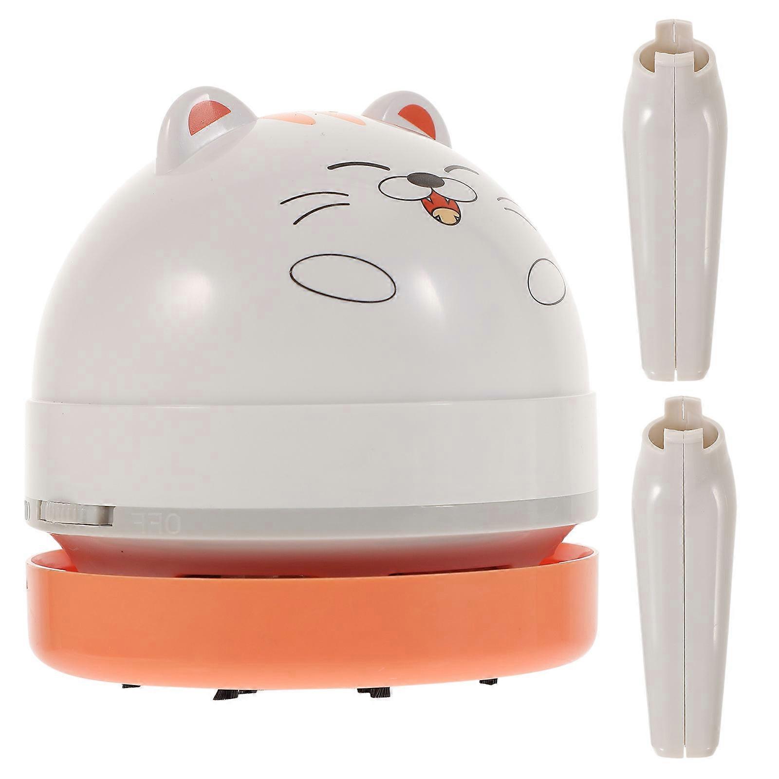 Mini Desktop Vacuum Cleaner for Lightweight Portable Cleaning 2Pcs Set