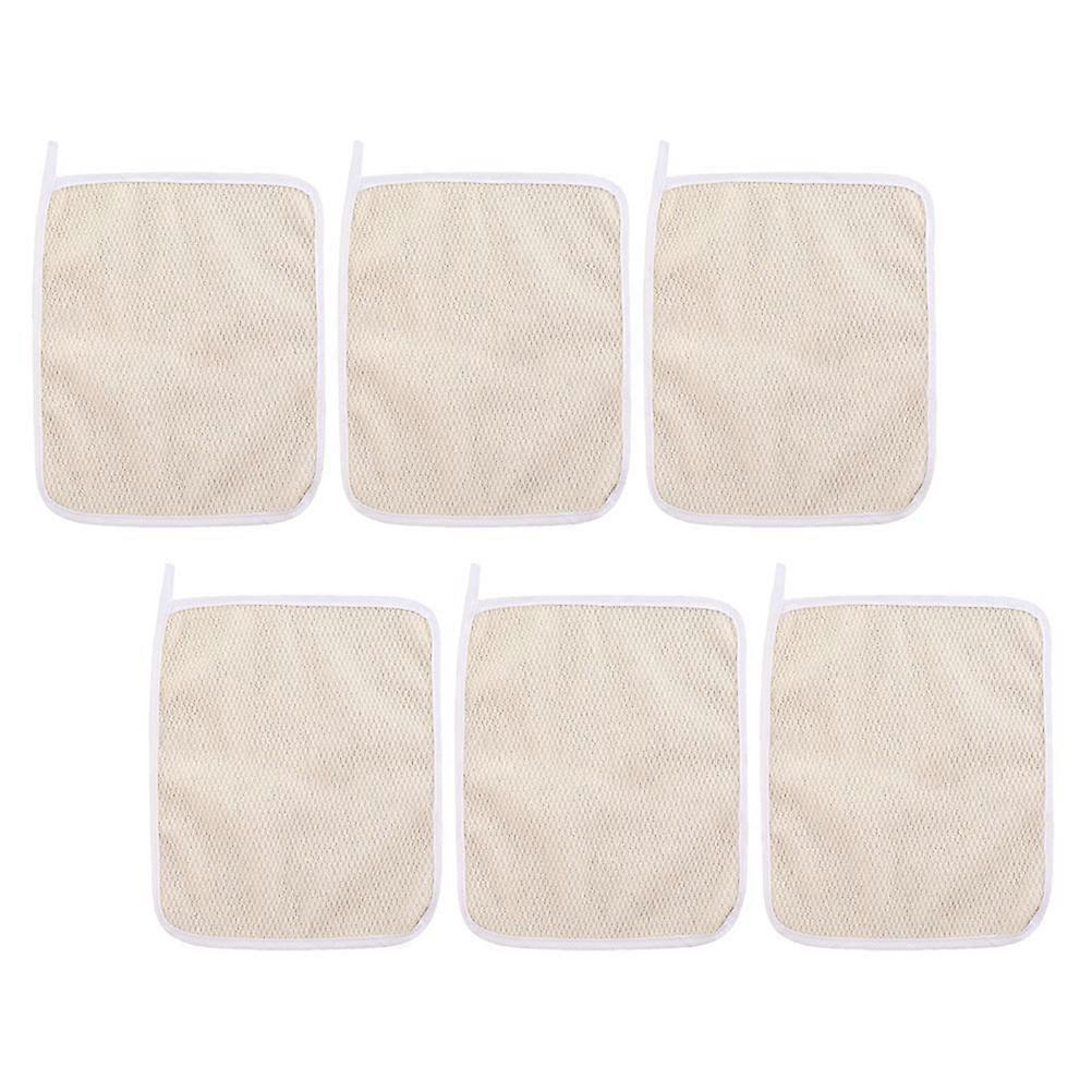 Exfoliating Washcloth Back Scrubber for Bath 18Pcs Nylon Material