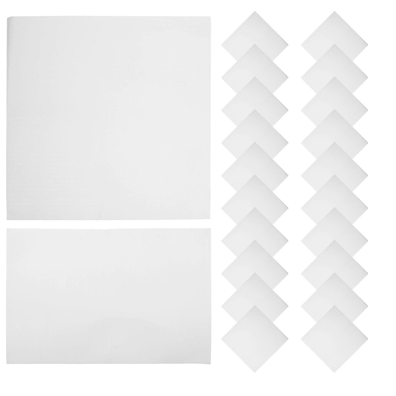 White Moisture Proof Packaging Bags Durable Protection for 100Pcs Pouches