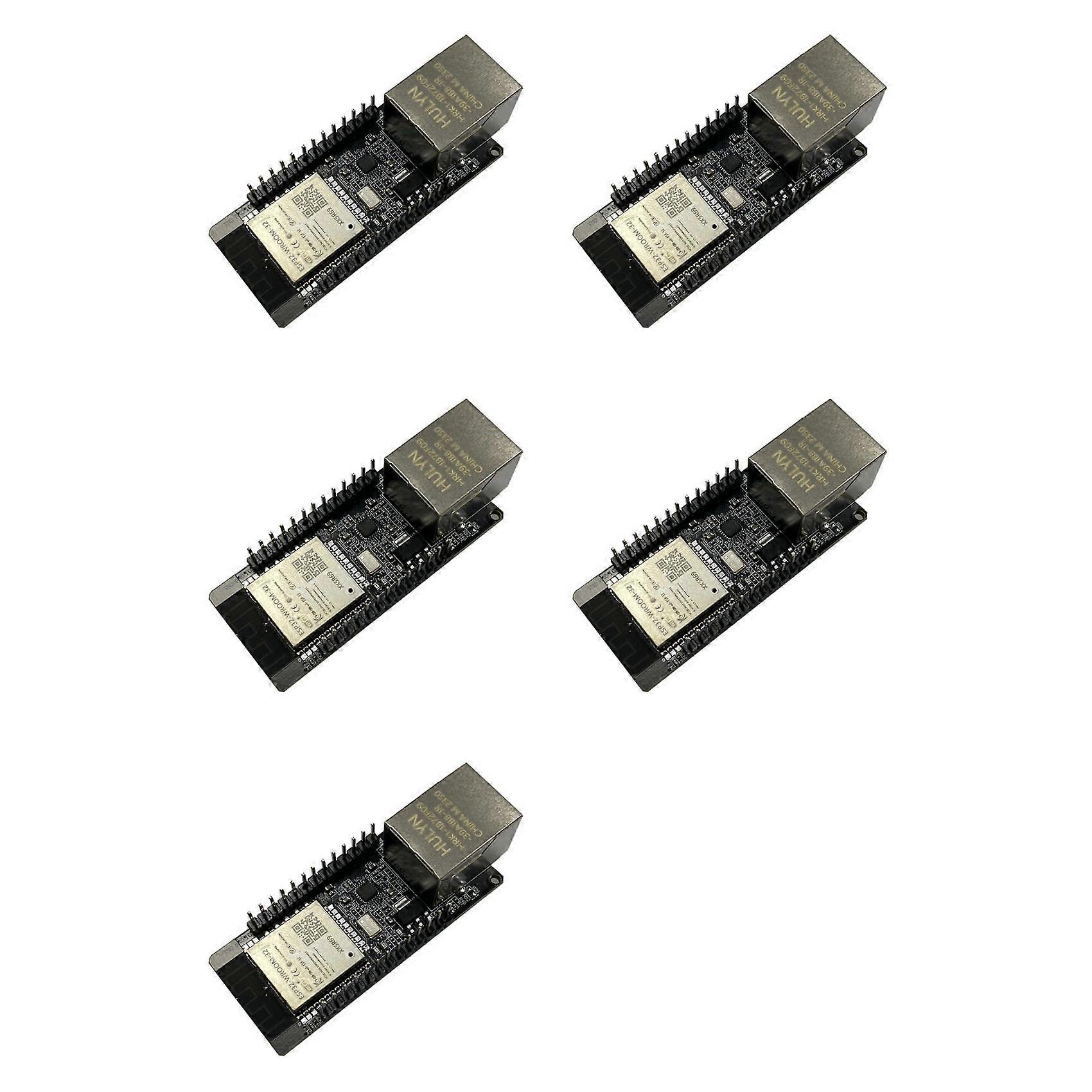 5X WT32-ETH01 ESP32 Wireless Module Serial Port Networking Bluetooth + WiFi Combo Gateway Module WT32 ETH01