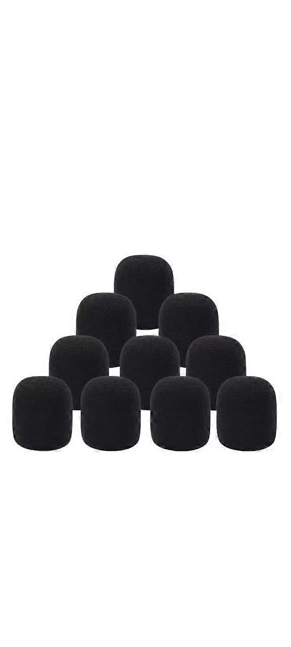 Microphone Cover Foam Replacement Pop Filter for HyperX Cloud II, Cloud Alpha and Chat Headset 10 Pack