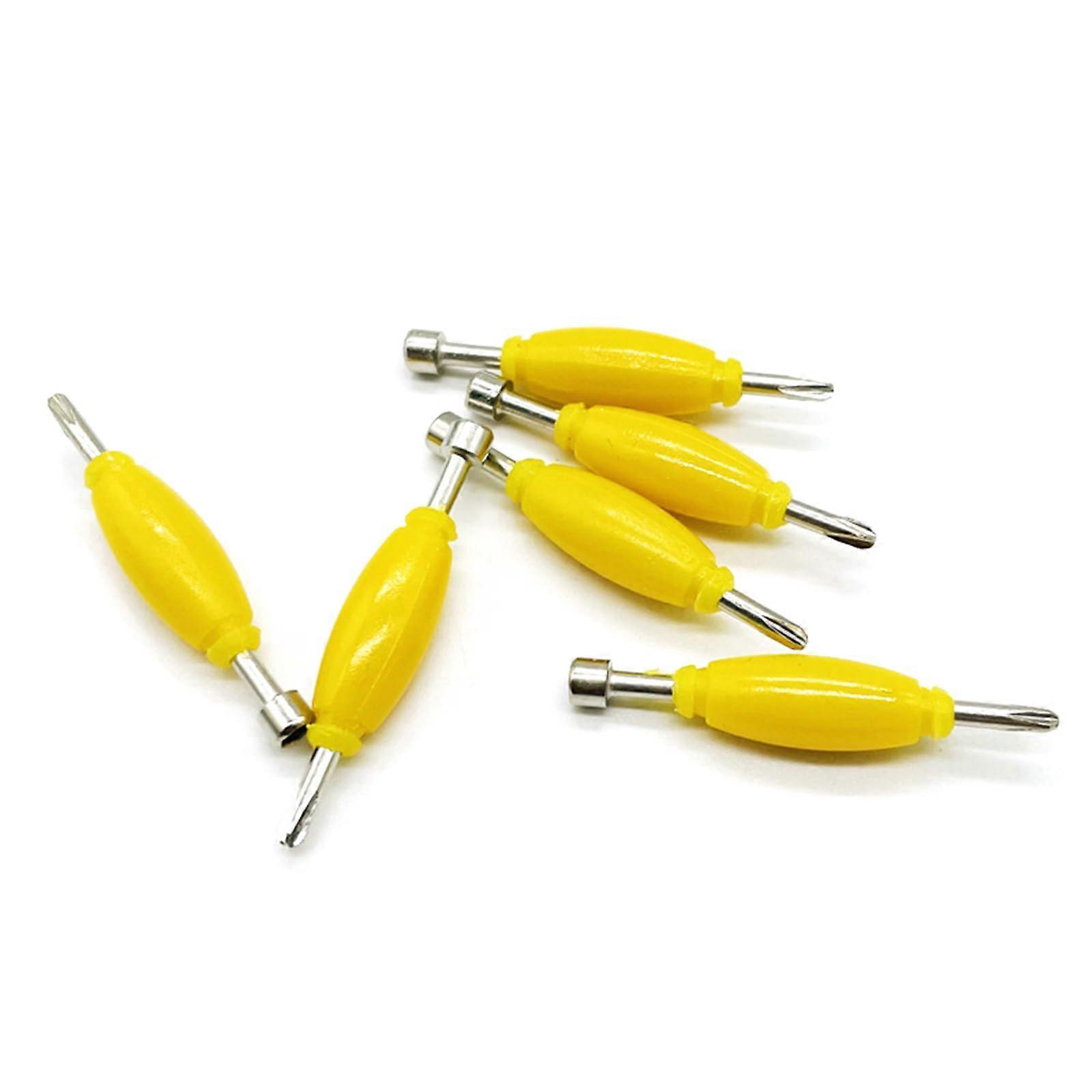 Professional Fingerboard Tool Double Ended Screwdriver Mini Skateboard  Kit 6 Pack