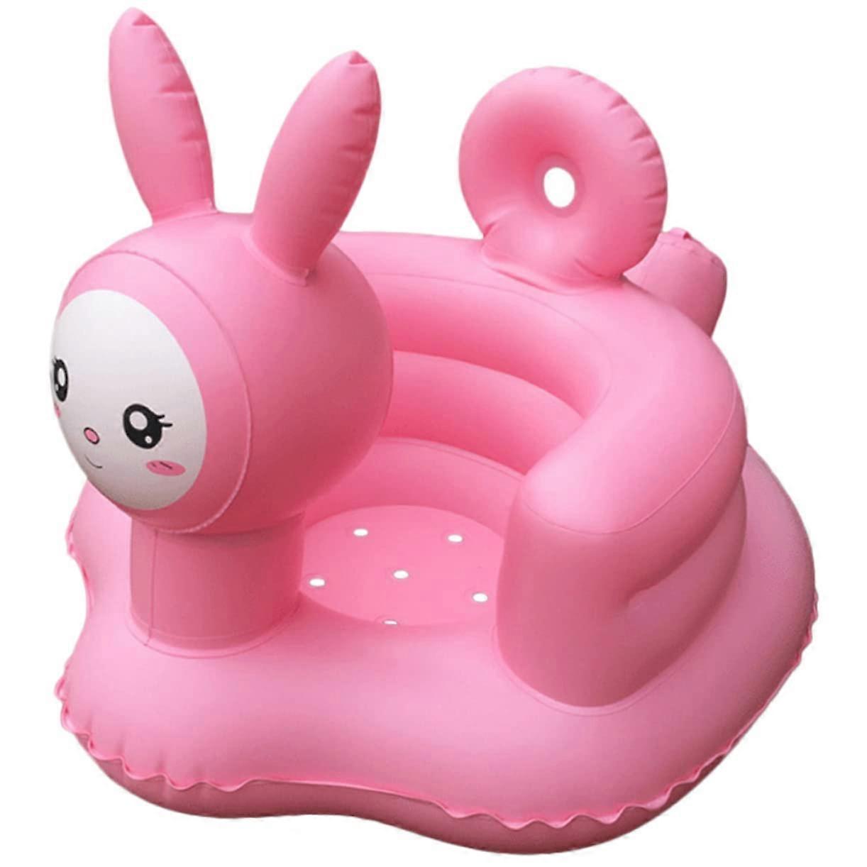 Baby Inflatable Chair with Comfortable Sitting Support for Bath and Play