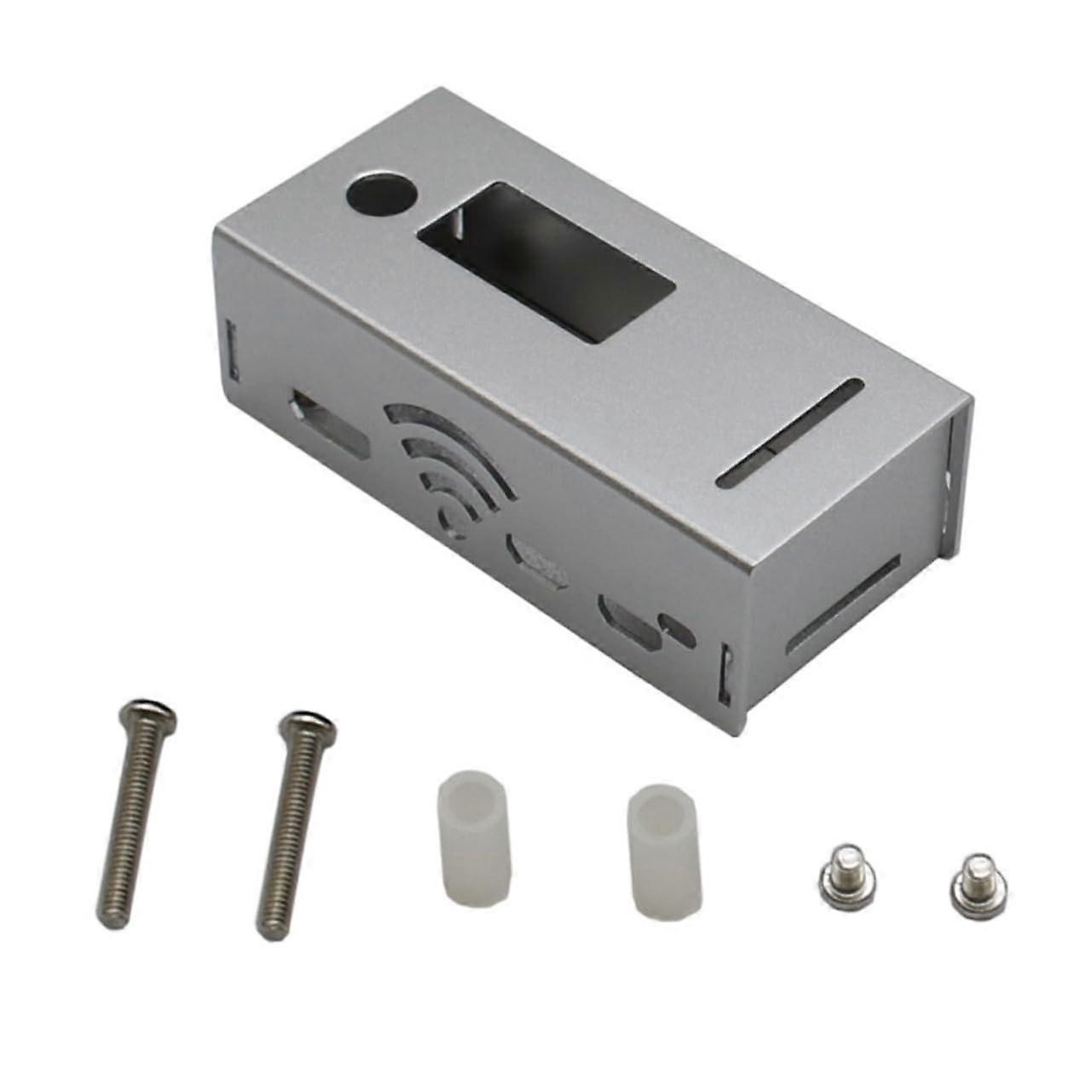 Aluminum Alloy Protective Enclosure Case with Screws and Nuts for Raspberry Pi Zero W