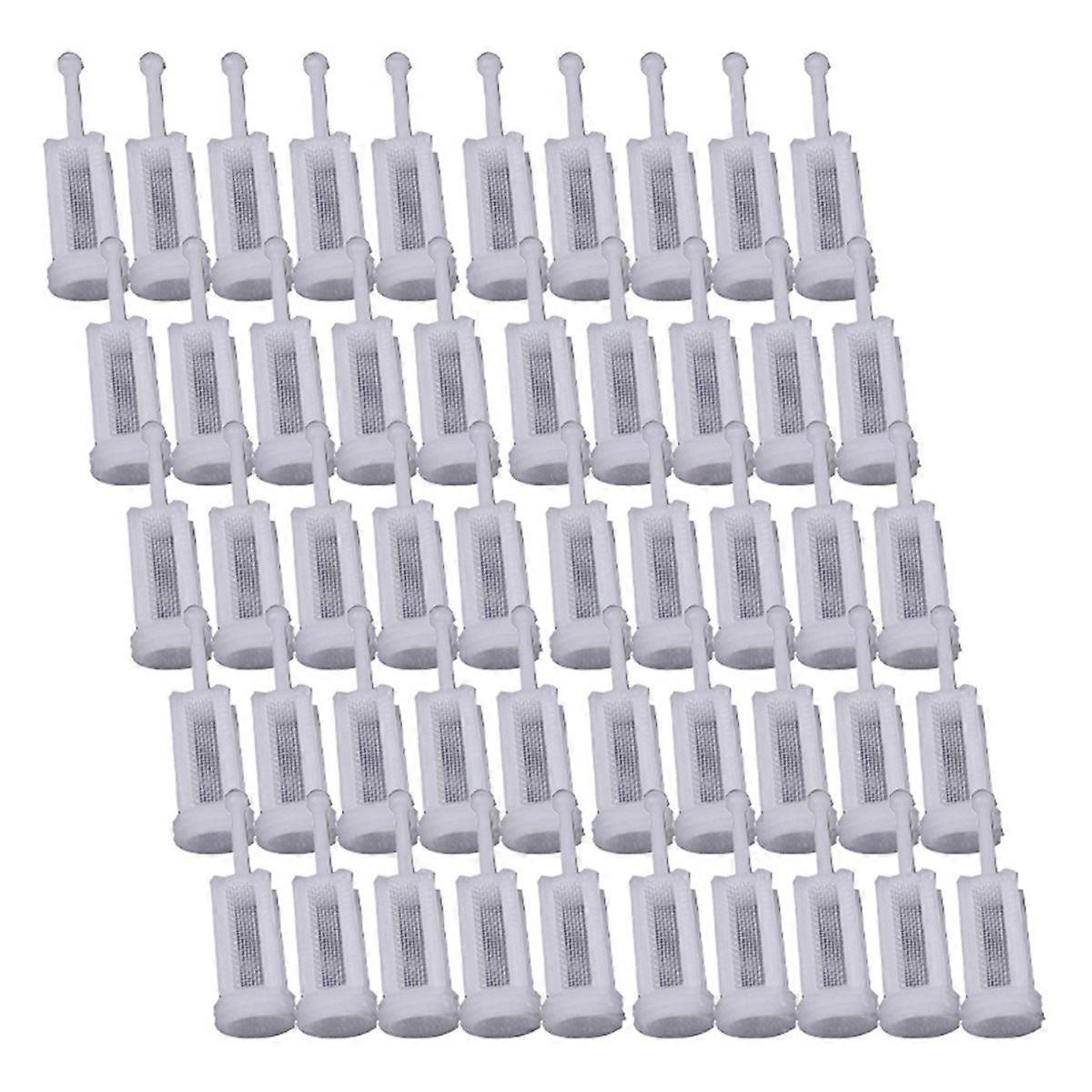 50pcs Fine Mesh Filter for Car Paint Replaceable Part Prevent Clogging Paint Feed Sprayer for Graffiti
