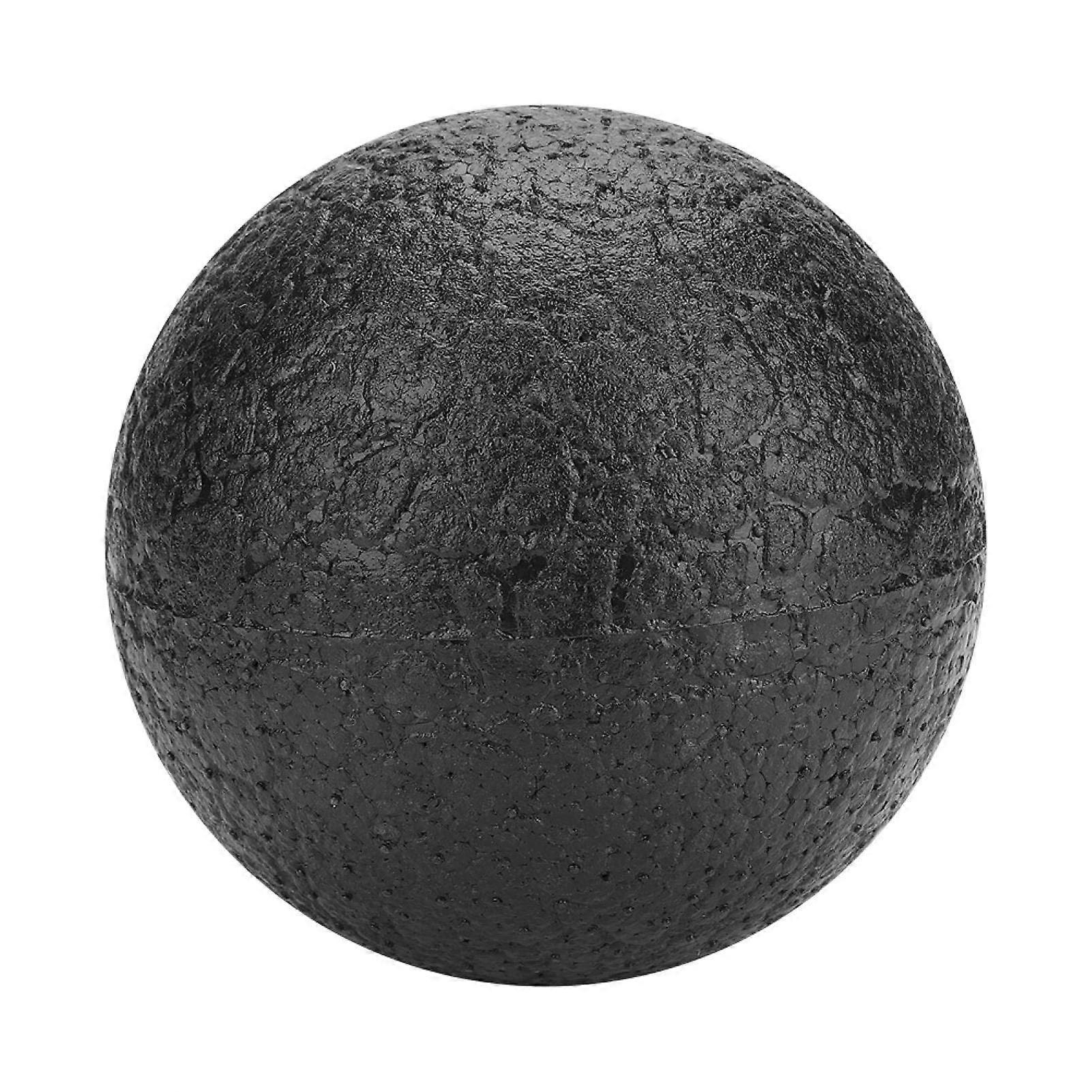 Foam Roller and  Density EPP Massage Ball 10cm for Deep Tissue Muscle Relief Black
